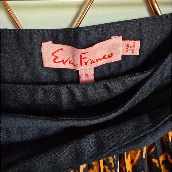 Anthropologie NEW Eva Franco Kavi Pleated Cargo Mix Media Wrap Skirt SZ Small 2 - Picture 11 of 13